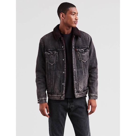 levi's sherpa trucker jacket justin timberlake